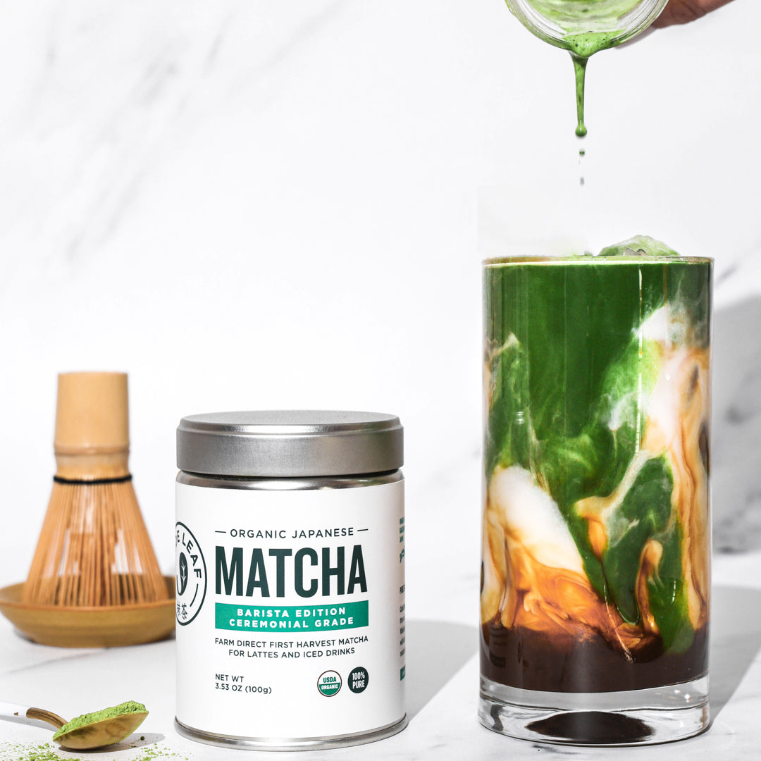 Starbucks® Inspired: Matcha Espresso Fusion Latte – Jade Leaf