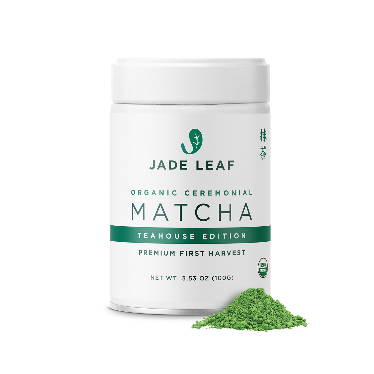 POS Organic Ceremonial Matcha Teahouse Edition premium USDA organic Japanese matcha with antioxidants and natural caffeine
