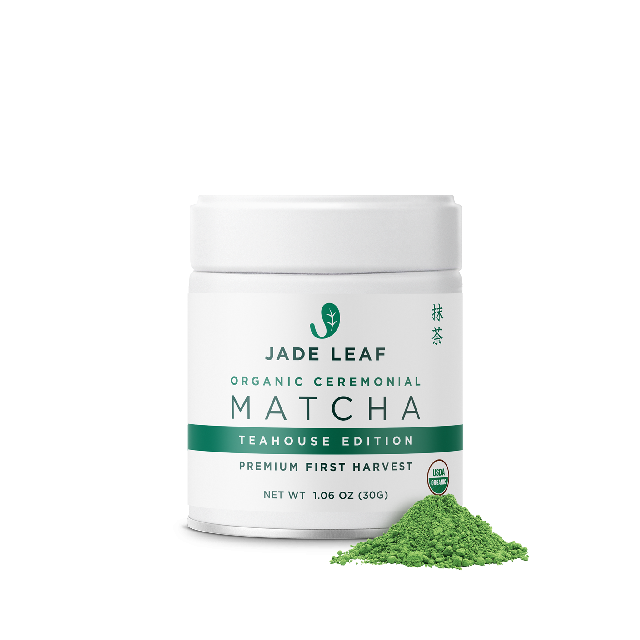 jade plant tea Jade Leaf Matcha Organic Ceremonial Green Tea Powder - Teahouse Edition - Premium First Harvest Ceremonial Grade