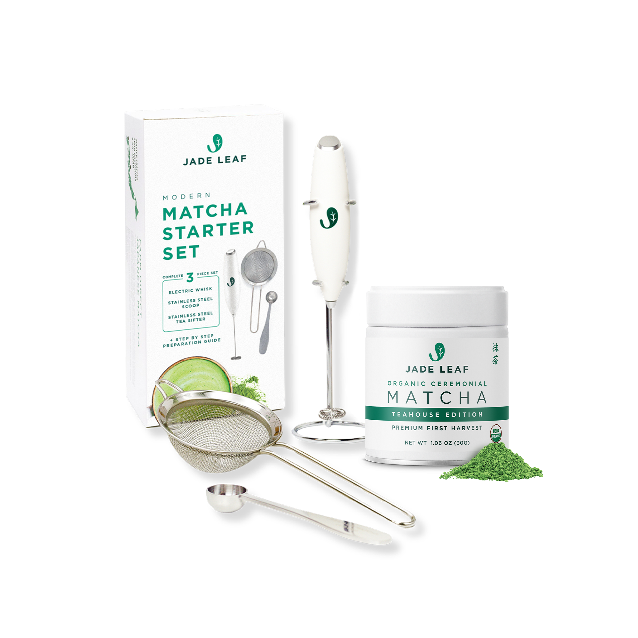 Ceremonial Matcha Starter Bundle – Jade Leaf Matcha US