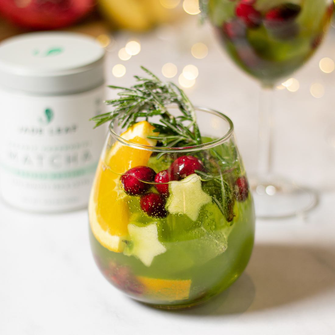 Matcha White Christmas Sangria