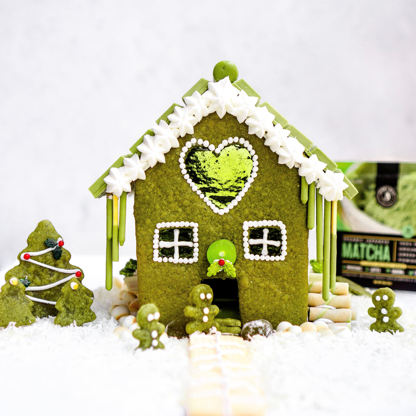 The Jade Leaf Matcha Gingerbread House