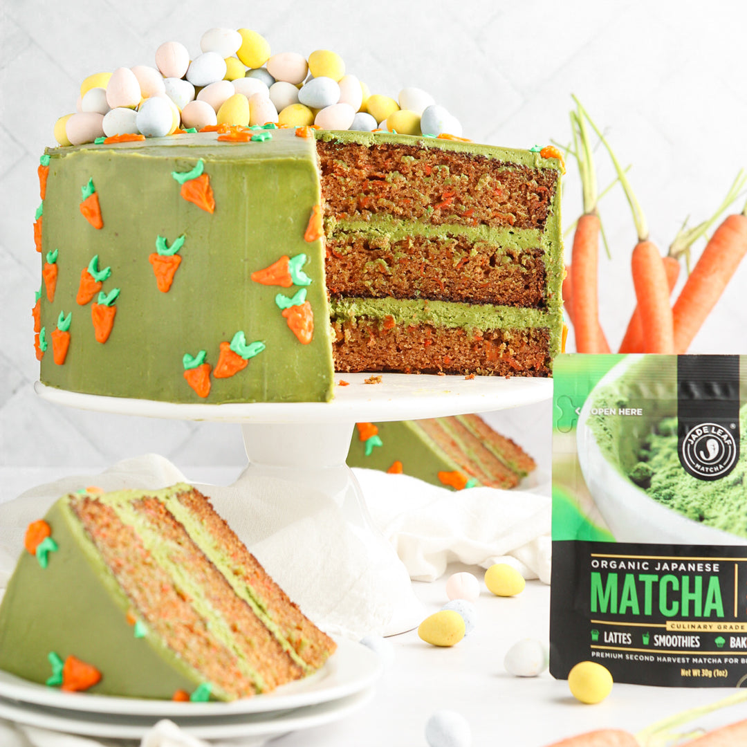 Matcha Carrot Cake