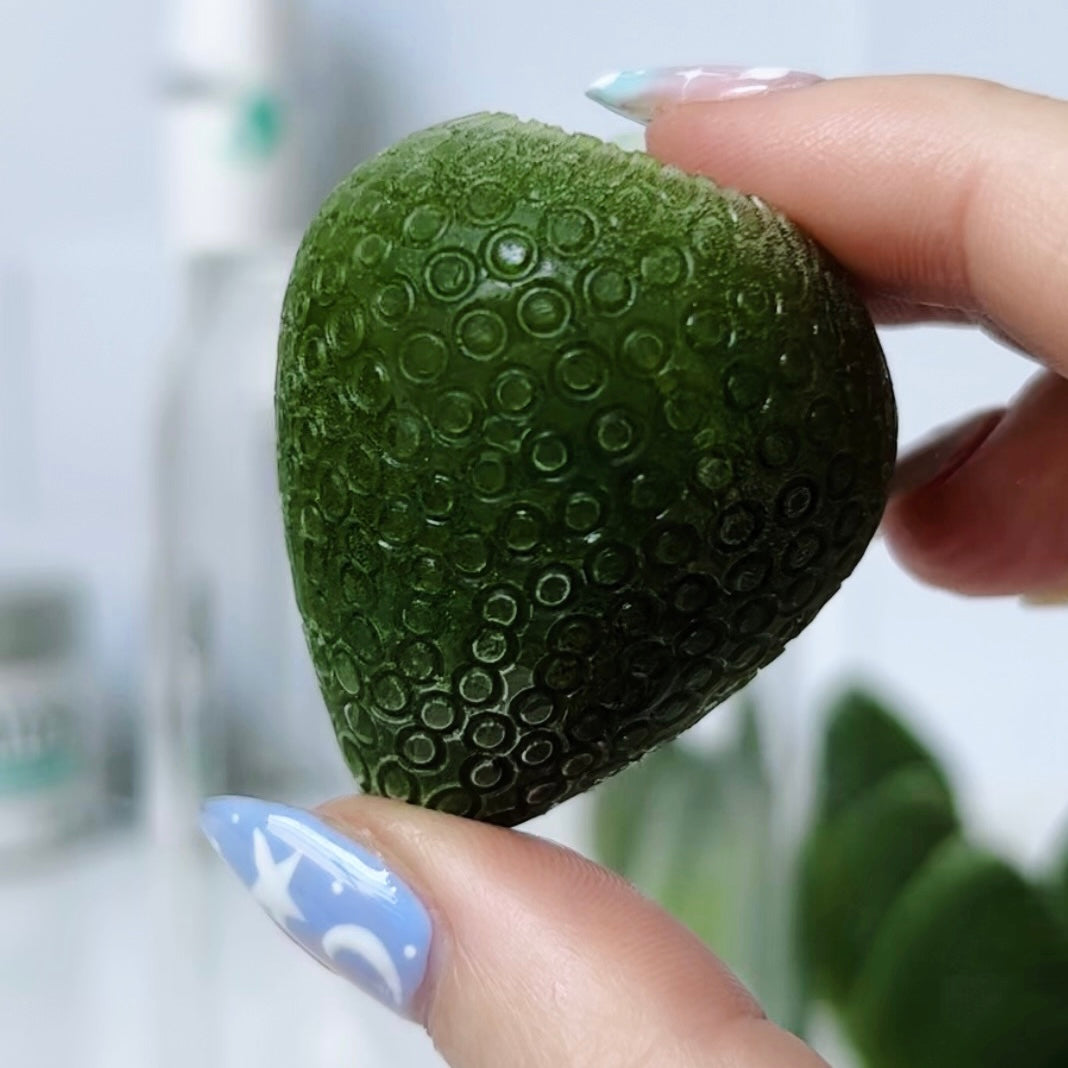 Strawberry Matcha Ice Cubes