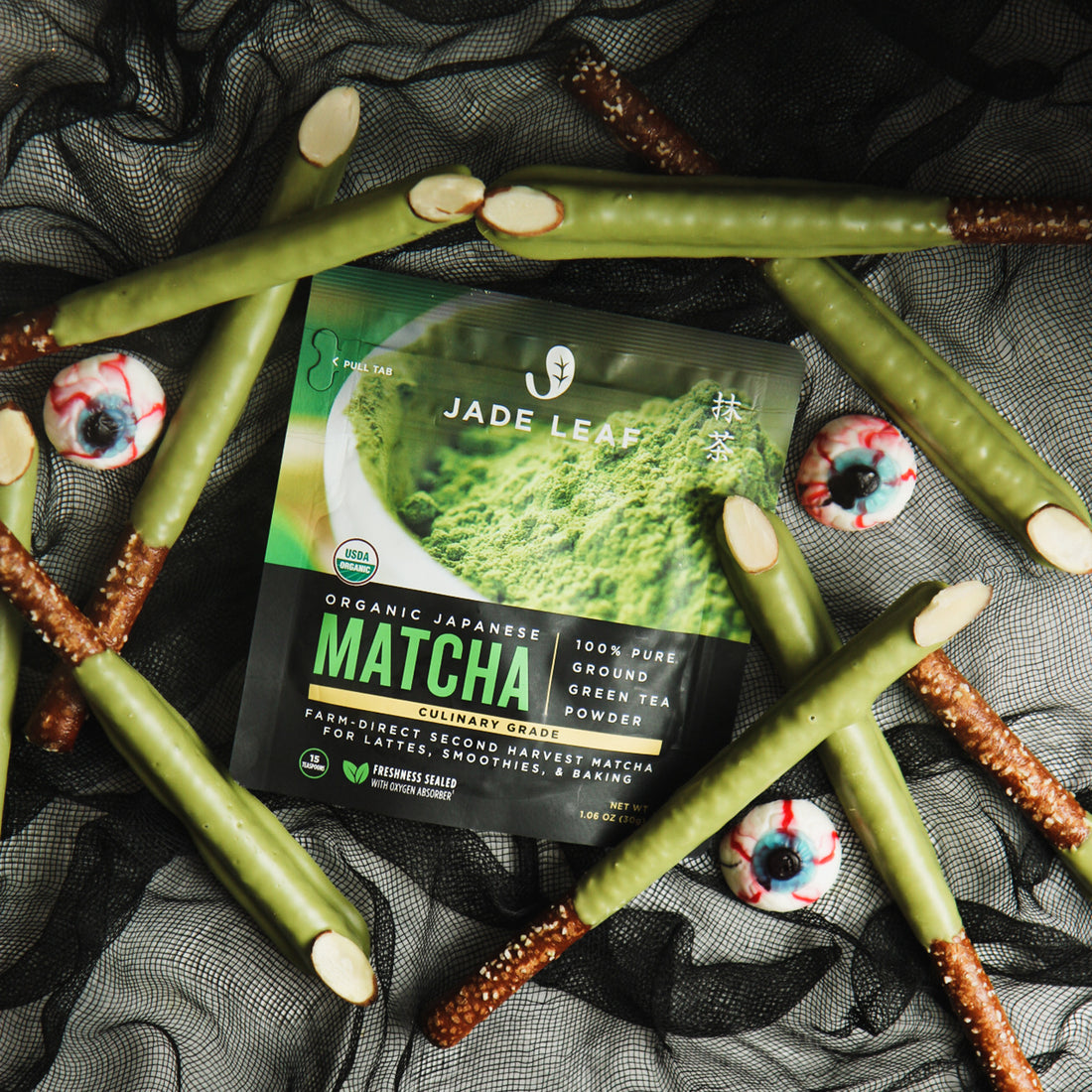 Halloween Recipe: Matcha Witch Fingers