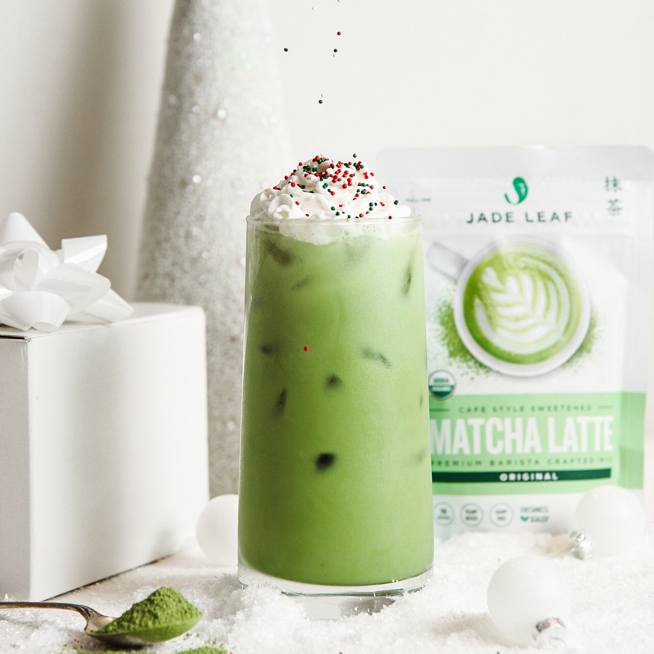 Starbucks® Inspired: Sugar Cookie Matcha Latte