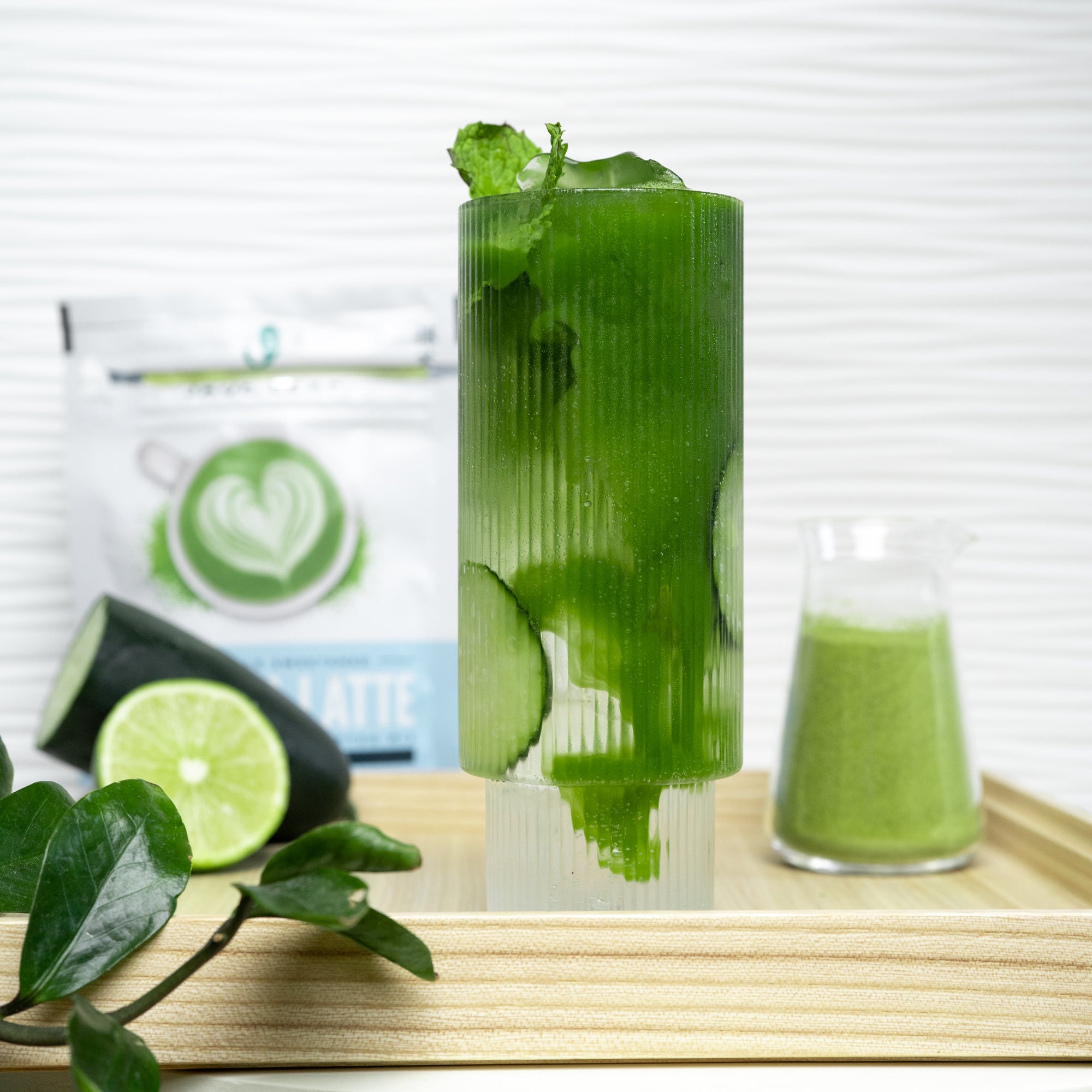 Matcha Gin Fizz Cocktail & Mocktail (Keto Friendly) Jade Leaf Matcha