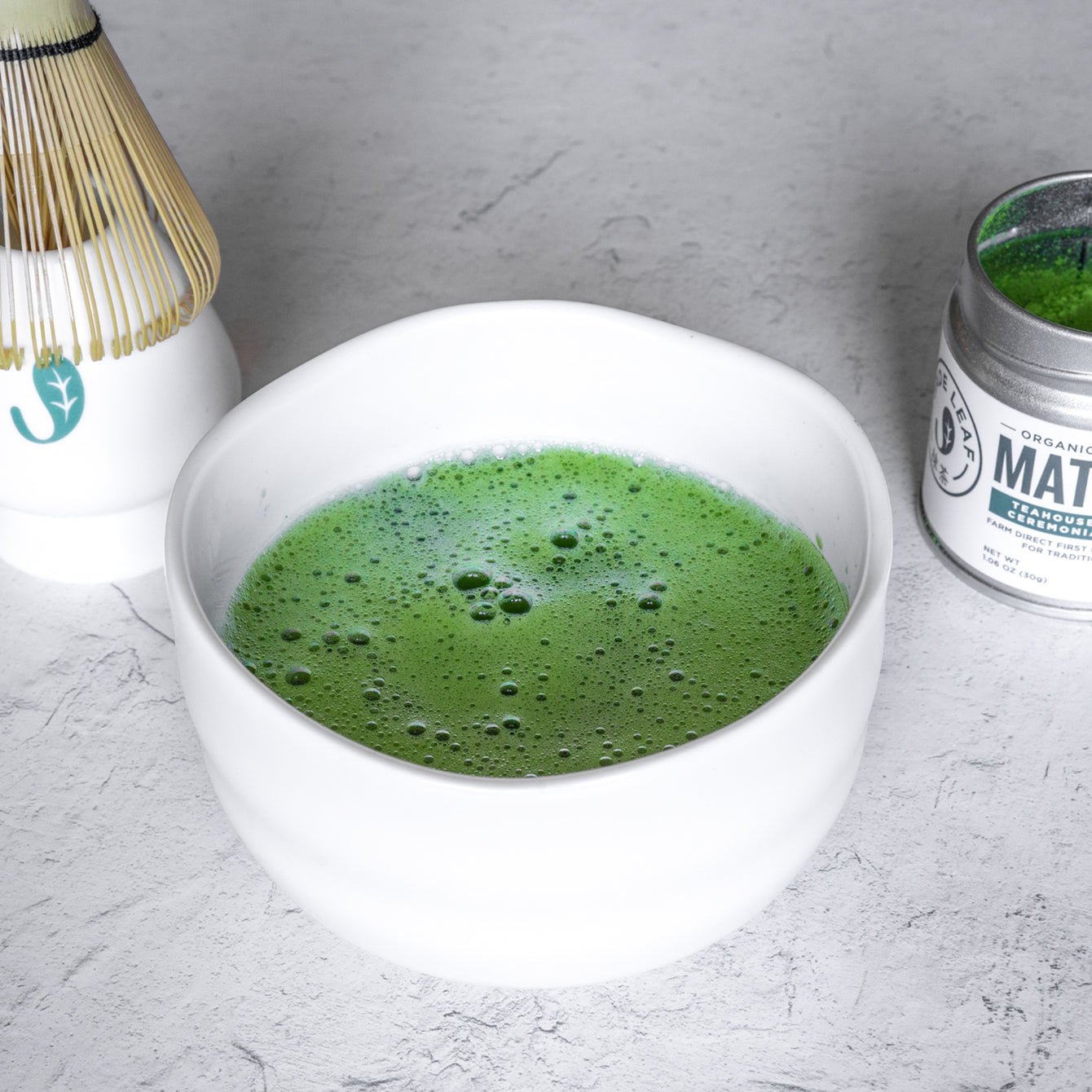 Traditional Matcha Tea Preparation