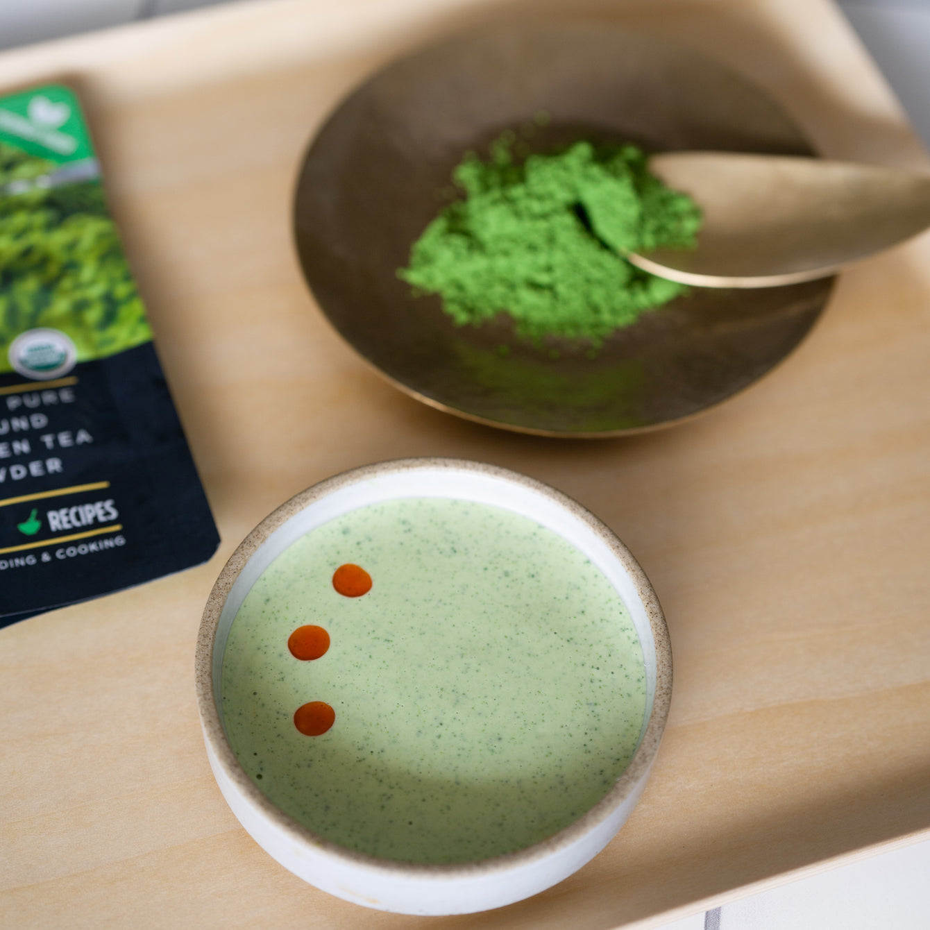 Spicy Yuzu Matcha Aioli
