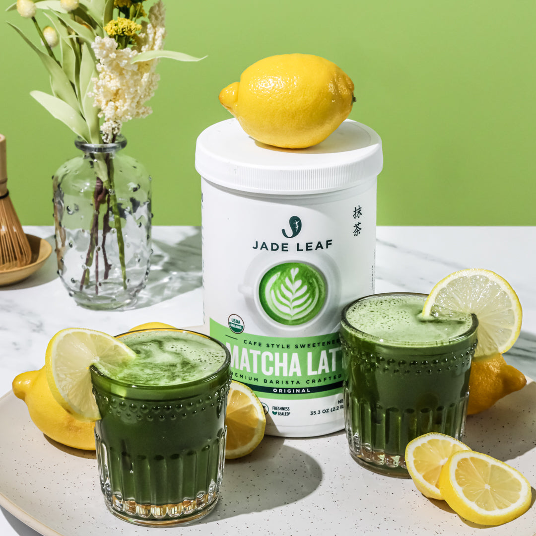 Refreshing Iced Matcha Lemonade