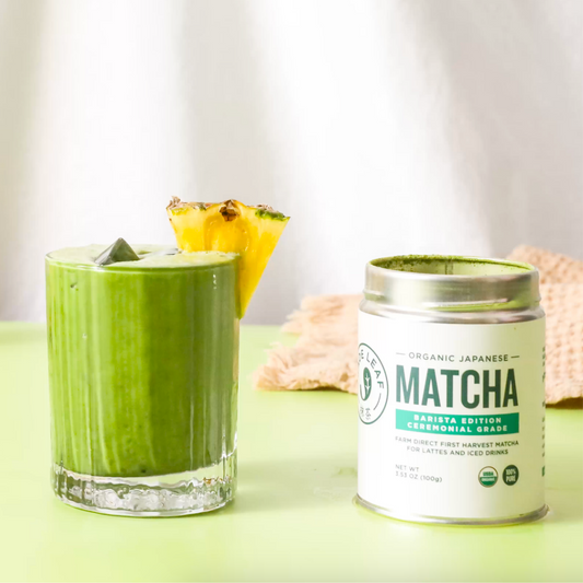 Starbucks® Inspired: Iced Pineapple Matcha Latte