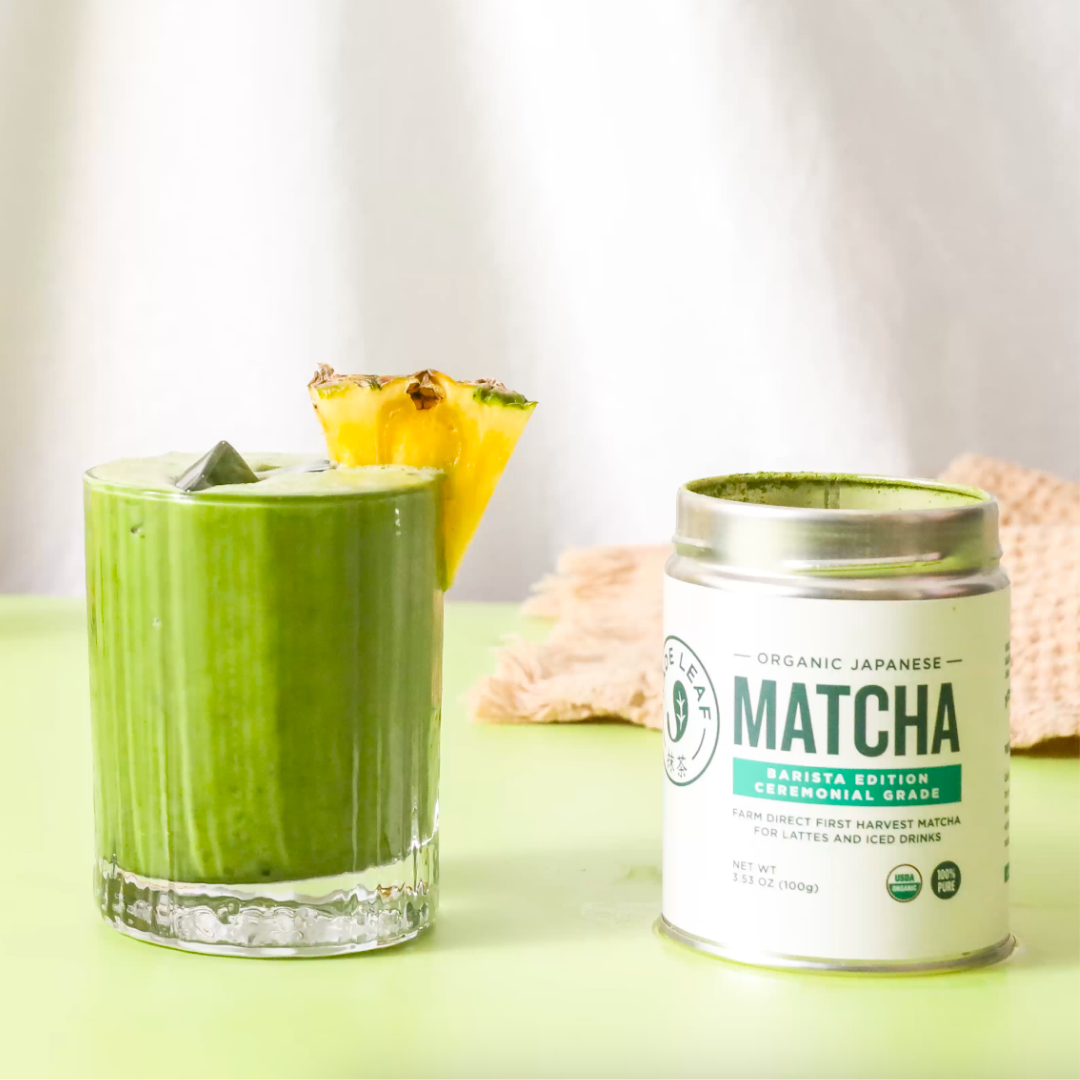 Starbucks® Inspired: Iced Pineapple Matcha Latte