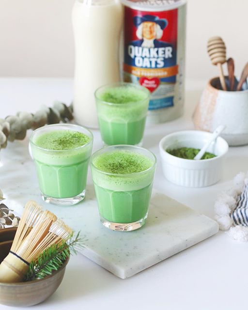 Oat Milk Matcha Latte