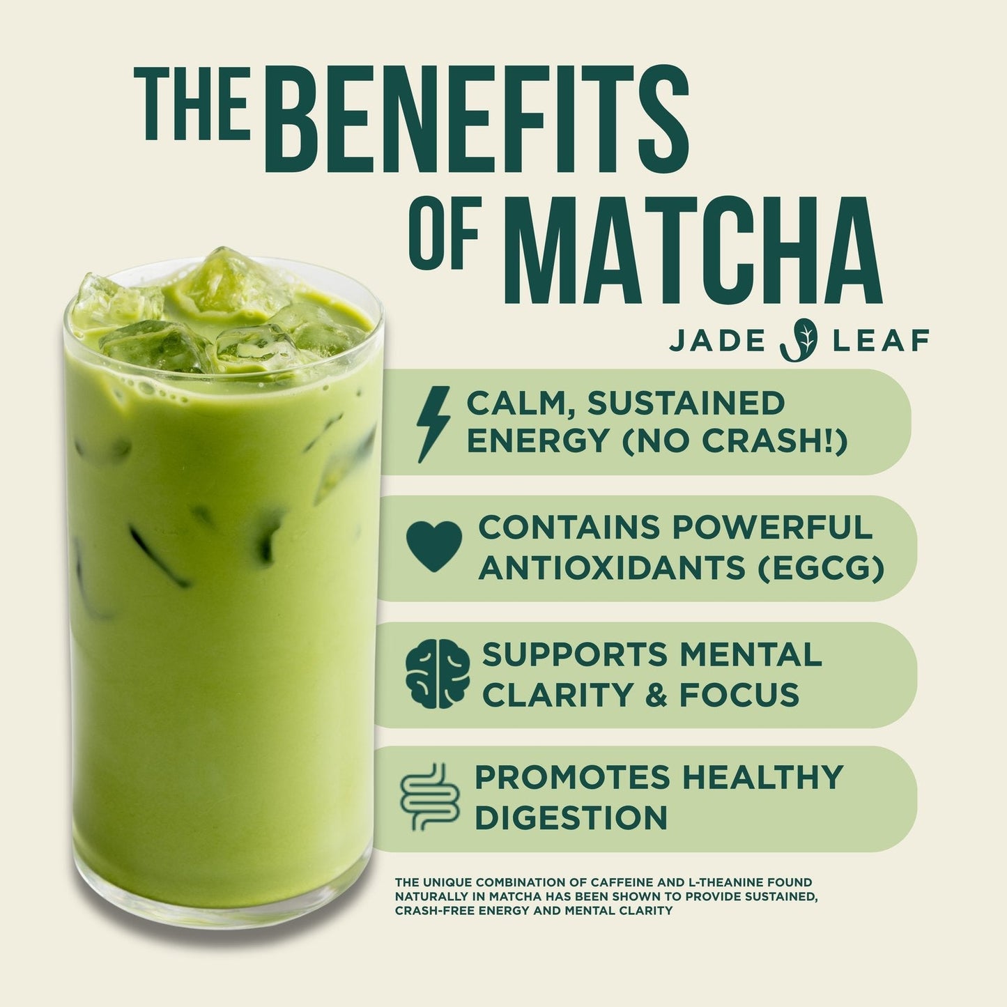 Six-pack of Matcha Latte Concentrate bottles for easy hot or iced matcha lattes