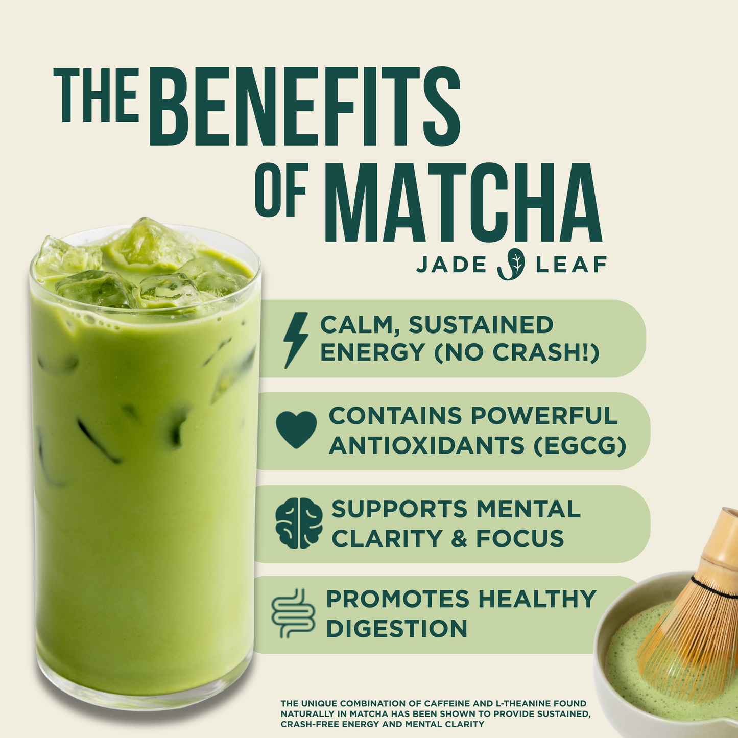 Pumpkin Spice Matcha Latte Mix cup with pumpkin and spices for easy vegan matcha drink
