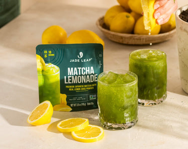 Iced Lavender Cream Oatmilk Matcha Latte – Jade Leaf Matcha US