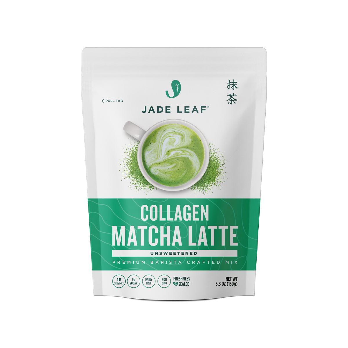 Collagen Matcha Latte Mix - Unsweetened – Jade Leaf Matcha US