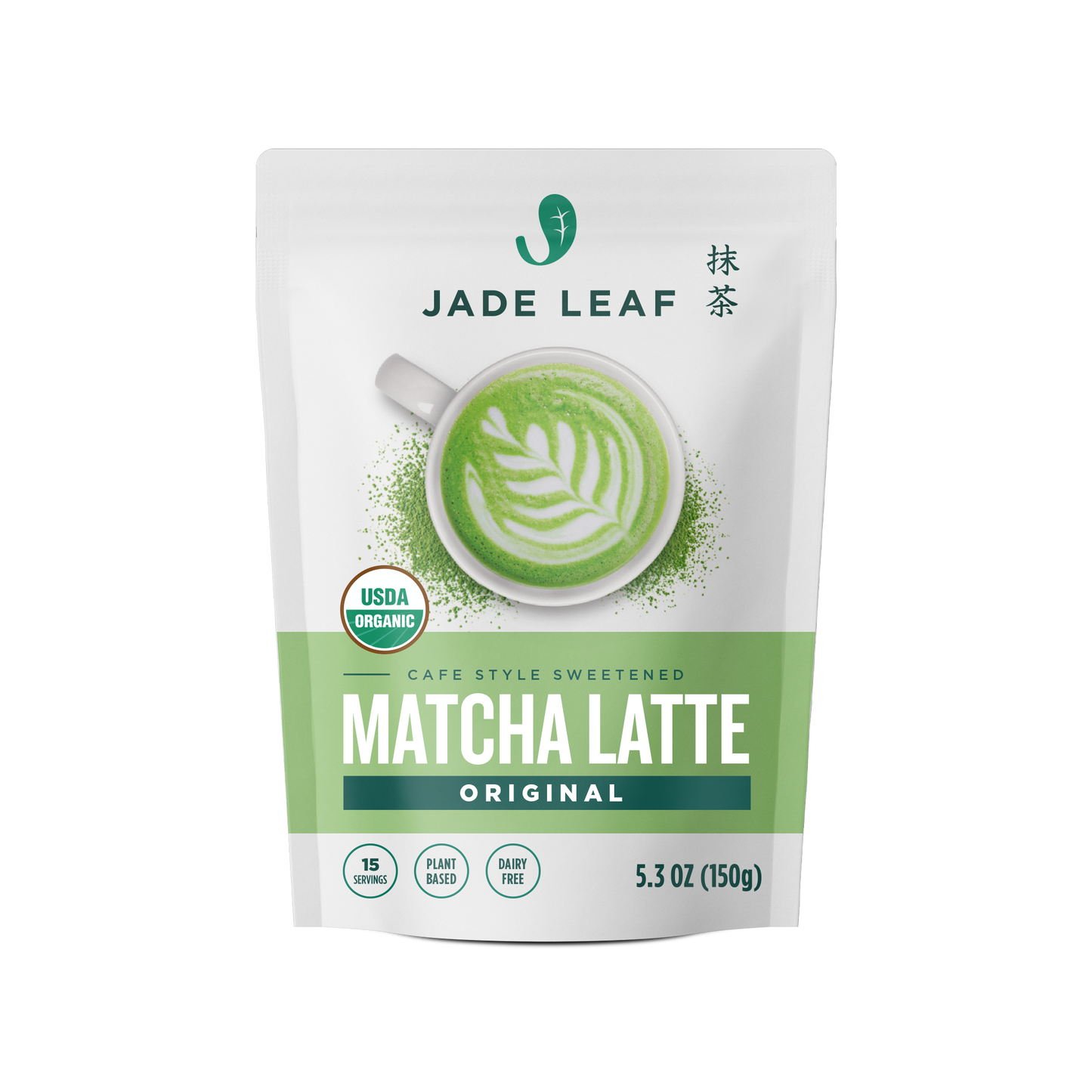 Organic Cafe Style Sweetened Matcha Latte Mix - Original – Jade Leaf Matcha