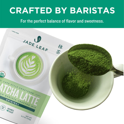 Matcha Latte Mix - 5.3oz (15 servings) - Crafted