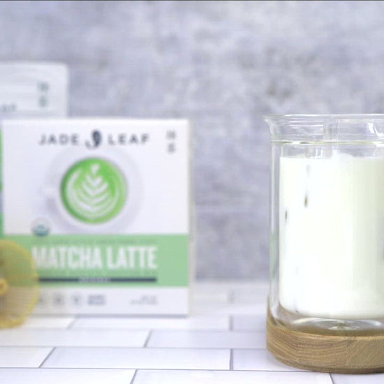 Matcha Latte Mix - 5.3oz (15 servings) - 17.6oz (50 servings) - 35.3oz (100 servings) - Video