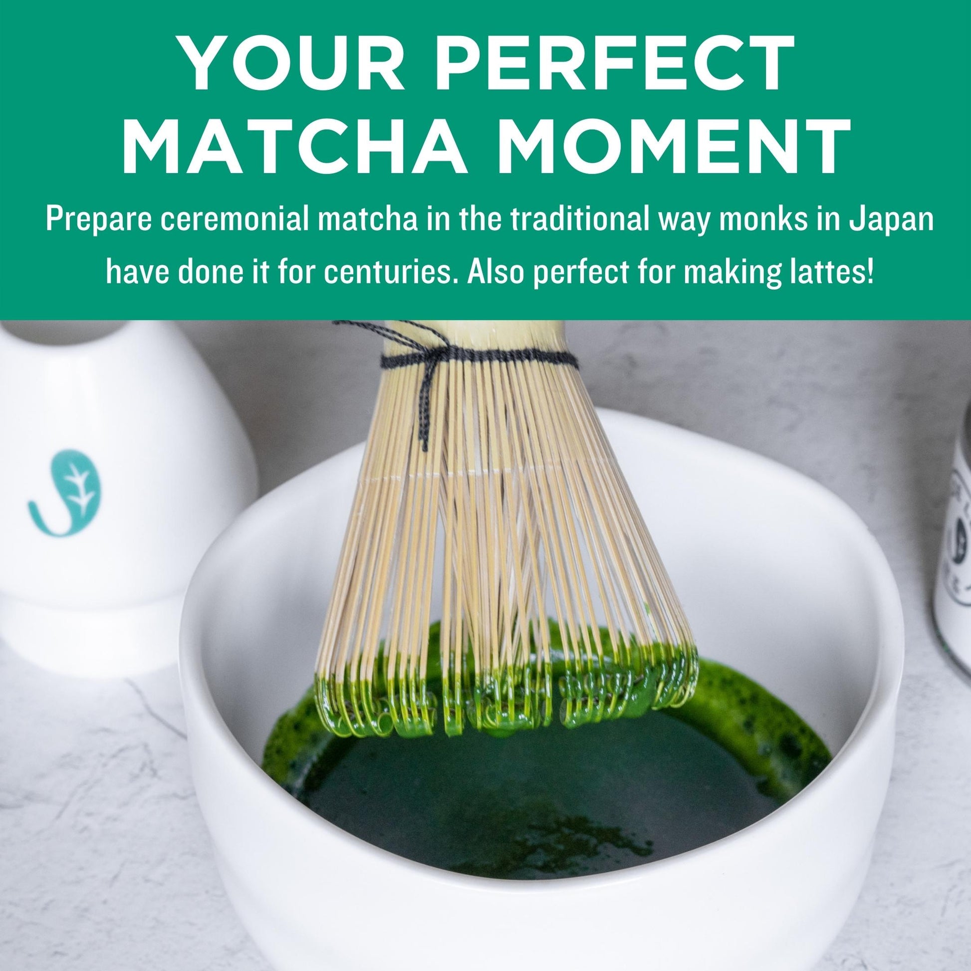 Helen's Asian Kitchen Matcha Tea Gift Set for Making Traditional Matcha  Tea, 5-Piece Set with Preparation Instructions 