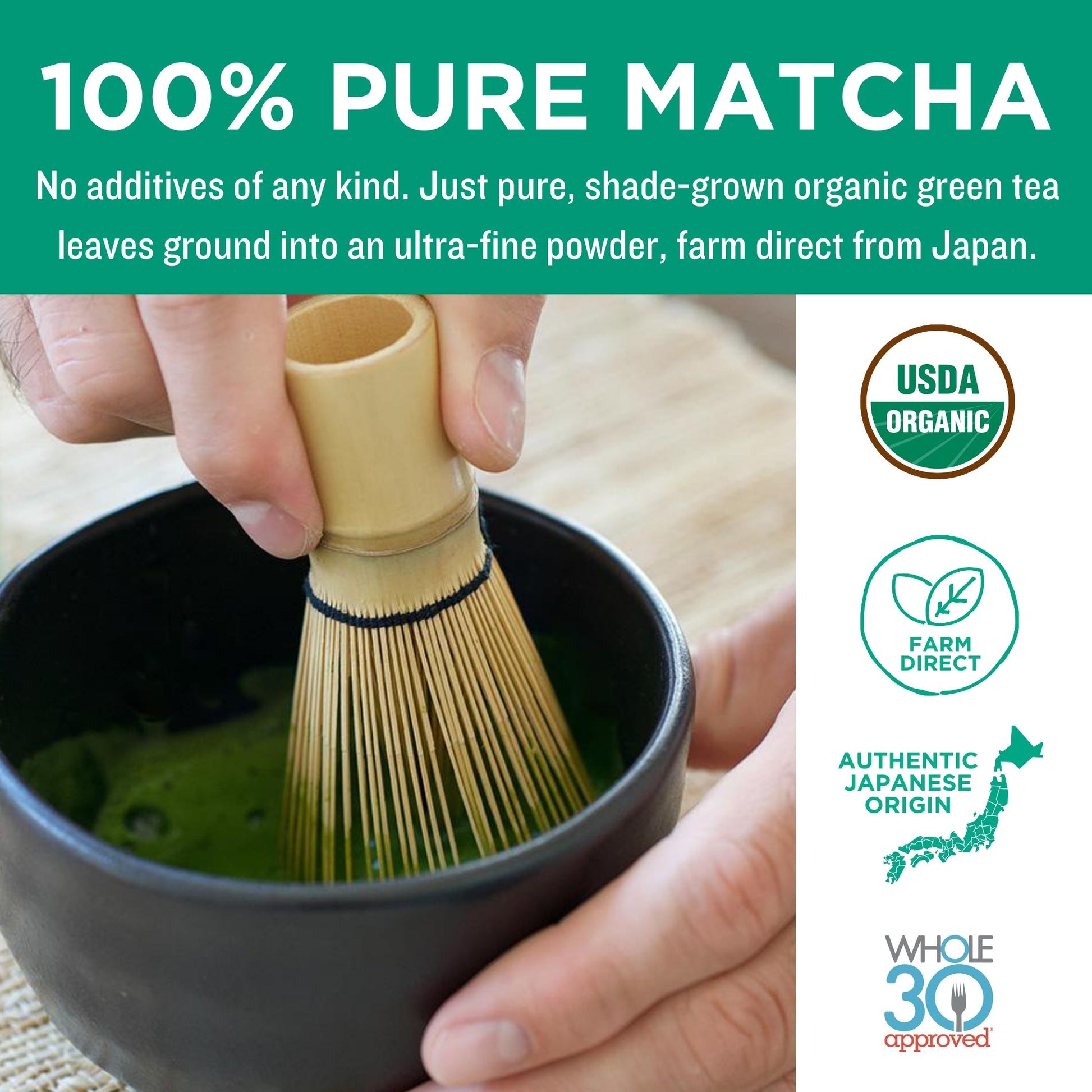 Shade-Grown Organic Matcha 50 grams