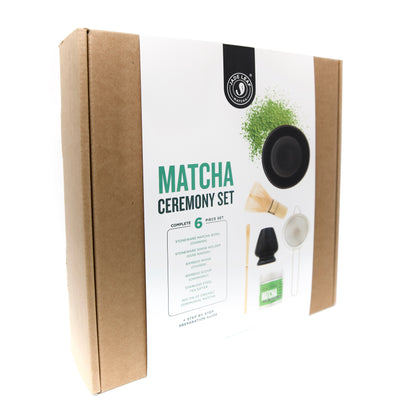 Complete Matcha Gift Set - Classic Ceremonial Grade - Box
