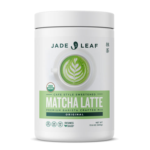 Organic Cafe Style Sweetened Matcha Latte Mix - Original - 17.6oz (50 servings)