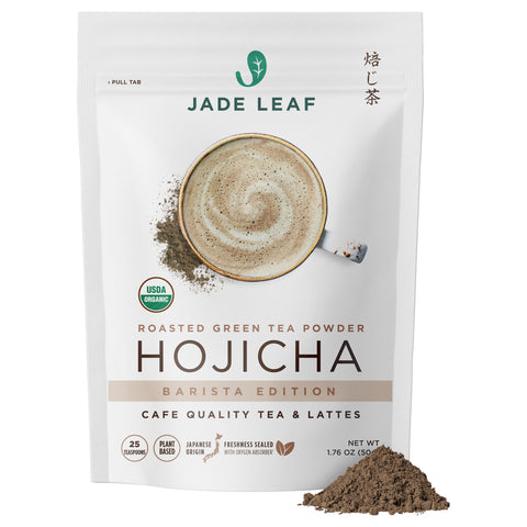 Organic Hojicha Powder - Barista Edition - 50g Pouch