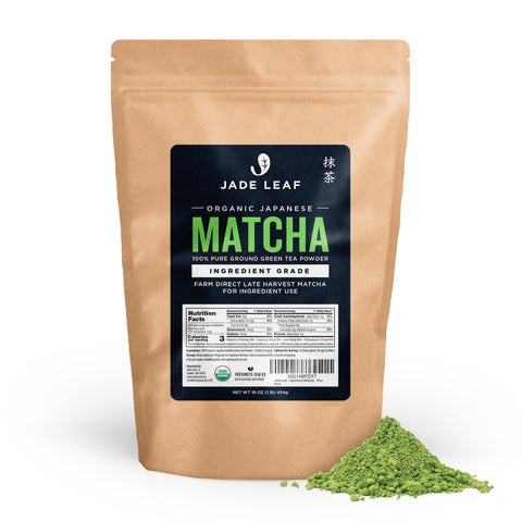 Organic Ingredient Matcha - 1lb Pouch