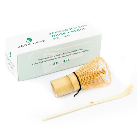 Bamboo Matcha Whisk + Scoop