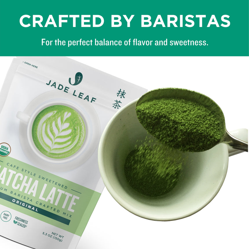 Cafe Style Matcha Latte Mix Starter Bundle